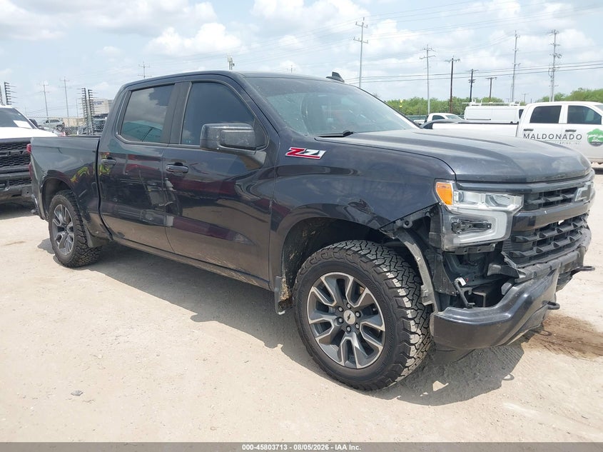 2023 CHEVROLET SILVERADO 1500 4WD  SHORT BED RST | 2GCUDEED4P1134796 | UPCARS
