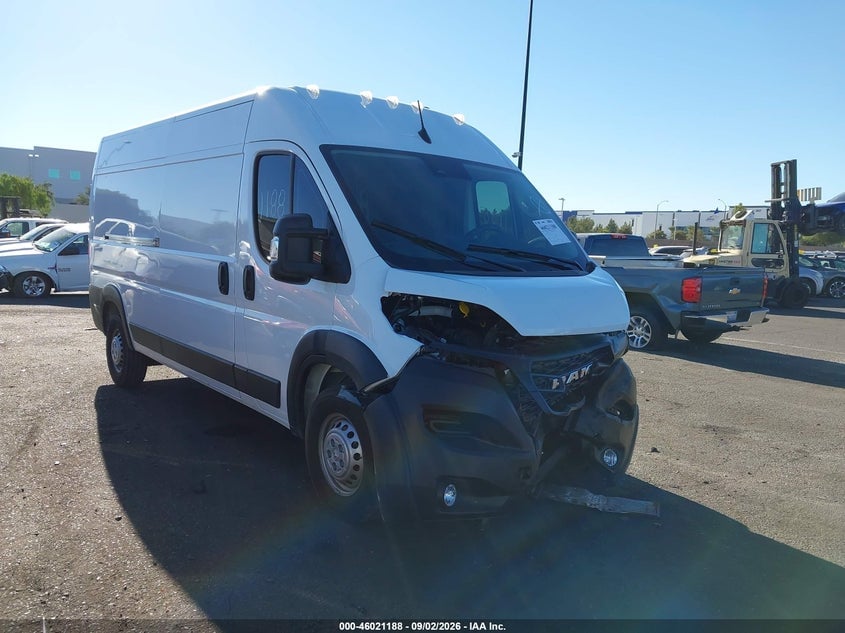 2026 RAM PROMASTER 2500 TRADESMAN HIGH ROOF 159 WB W/PASS SEAT | 3C6LRVDG4TE160537 | UPCARS