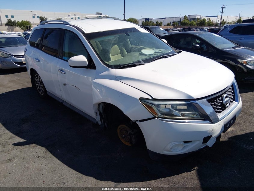 2014 NISSAN PATHFINDER SV | 5N1AR2MN2EC642619 | UPCARS