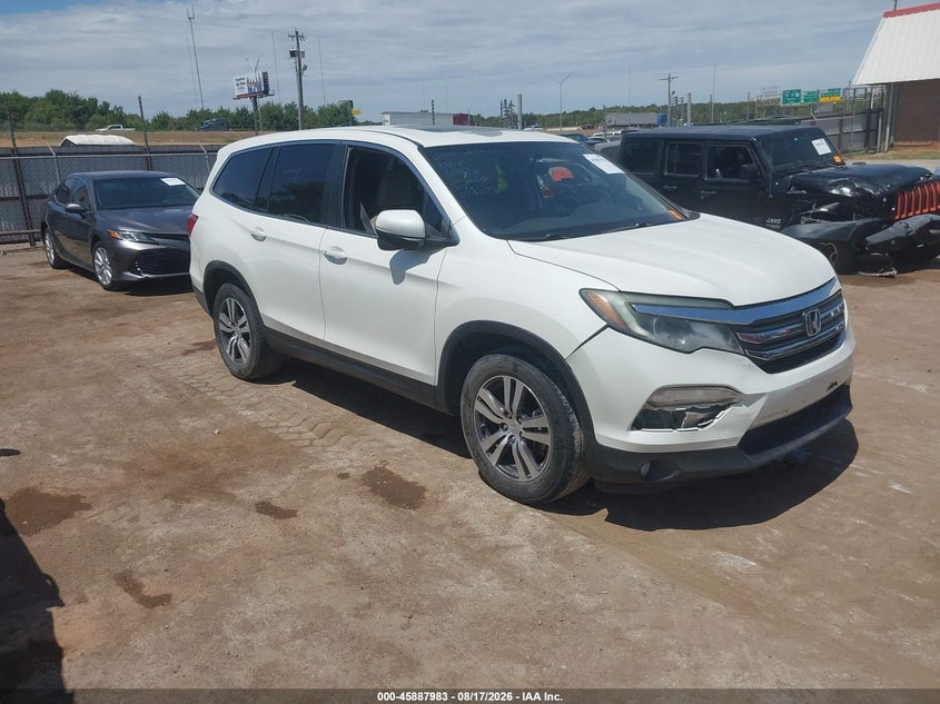 2016 HONDA PILOT EX-L | 5FNYF5H59GB029071 | UPCARS