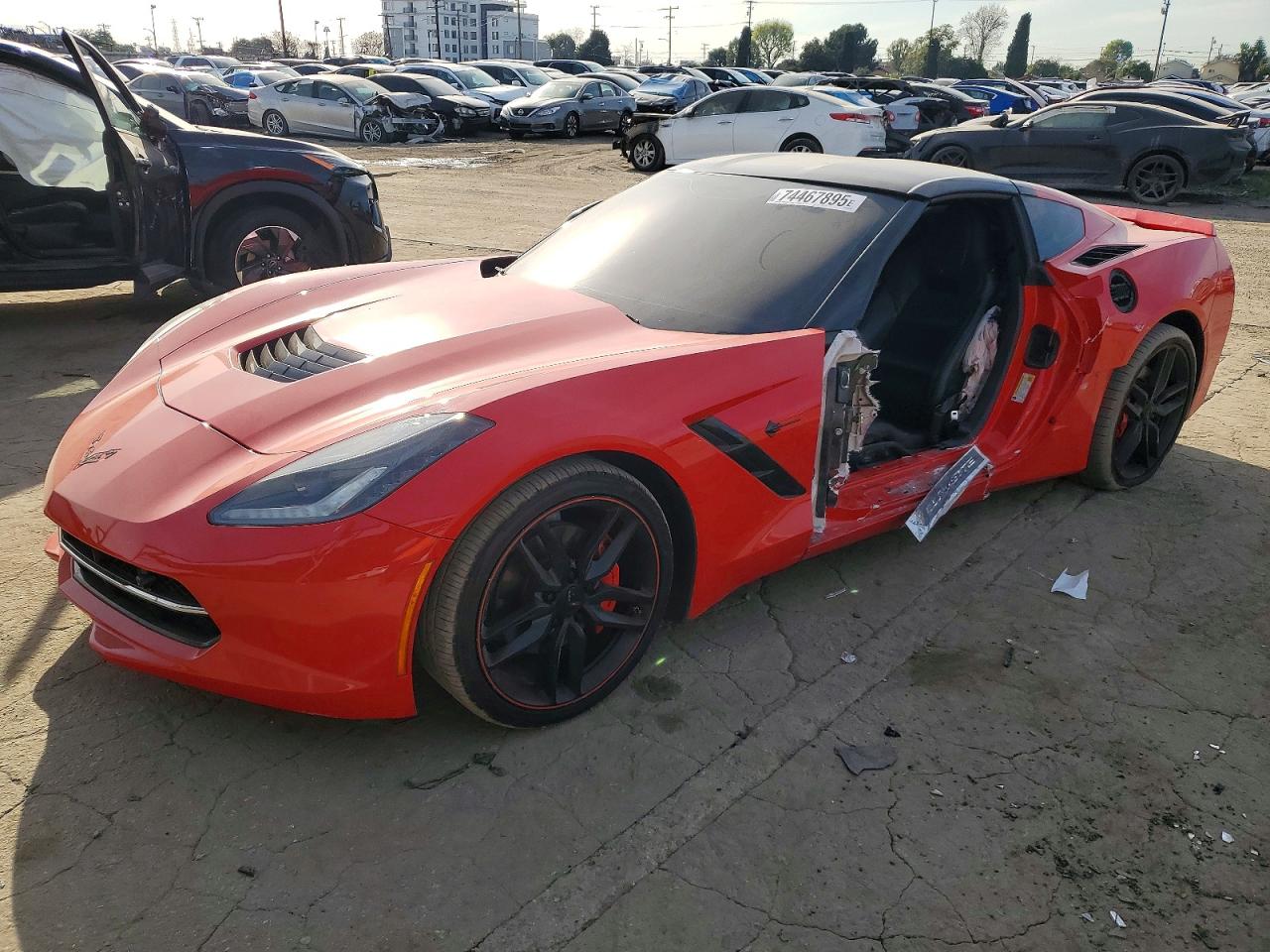 2016 CHEVROLET CORVETTE STINGRAY 3LT | 1G1YF2D7XG5122455 | UPCARS