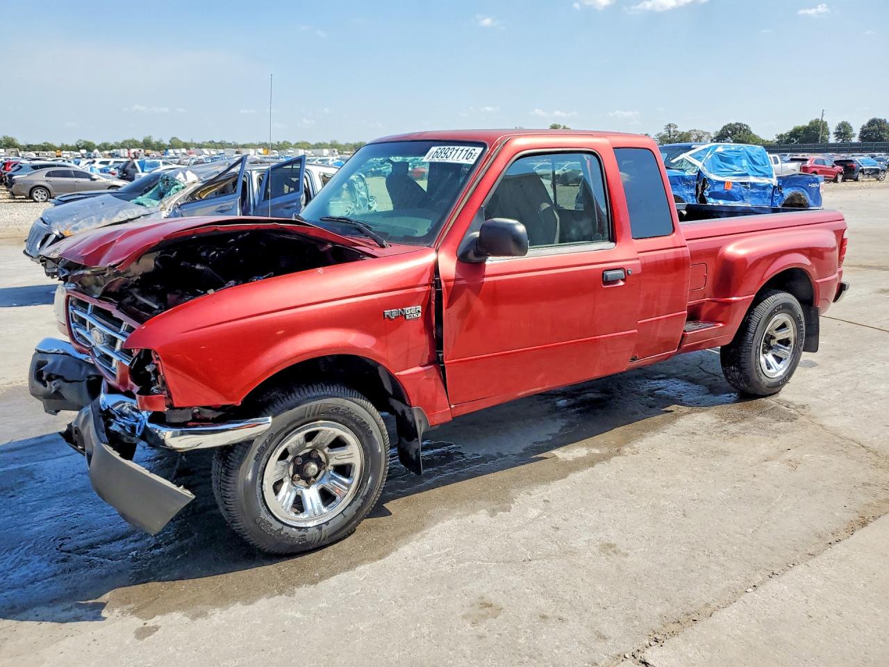 2001 FORD RANGER SUPER CAB | 1FTYR14U21TA71115 | UPCARS