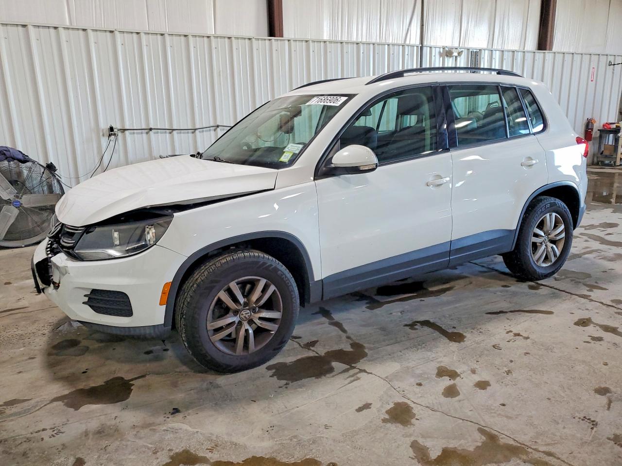 2017 VOLKSWAGEN TIGUAN S | WVGBV7AX6HK000126 | UPCARS