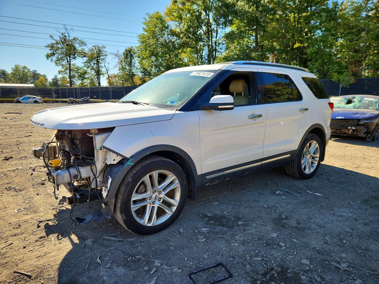 2016 FORD EXPLORER LIMITED | 1FM5K8F88GGB01022 | UPCARS