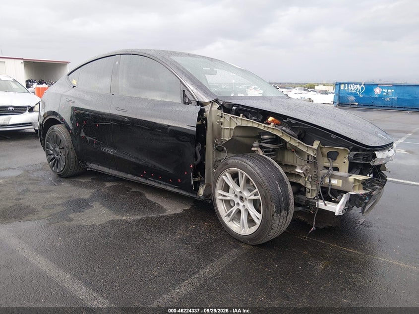 2022 TESLA MODEL Y LONG RANGE | 7SAYGDEE9NA001568 | UPCARS