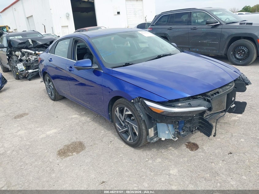2024 HYUNDAI ELANTRA LIMITED | KMHLP4DG7RU777039 | UPCARS