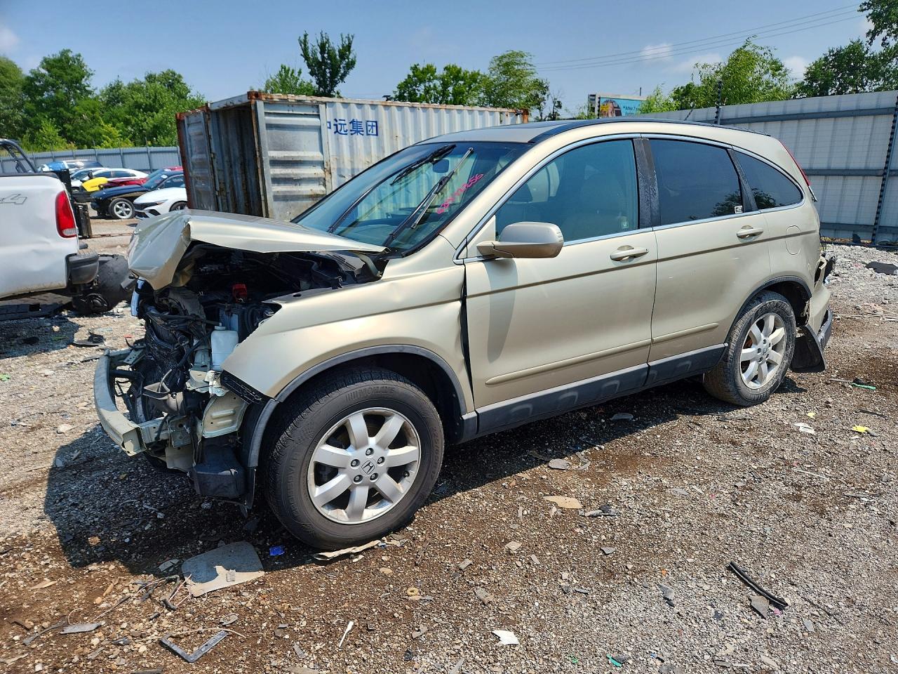 2008 HONDA CRV EXL | 5J6RE48748L034156 | UPCARS