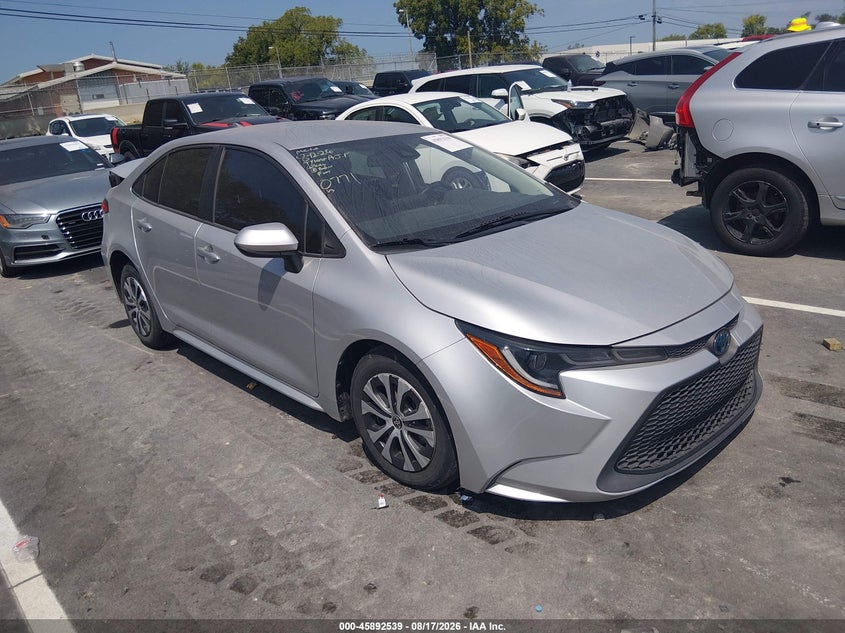 2022 TOYOTA COROLLA HYBRID LE | JTDEAMDE5NJ040771 | UPCARS