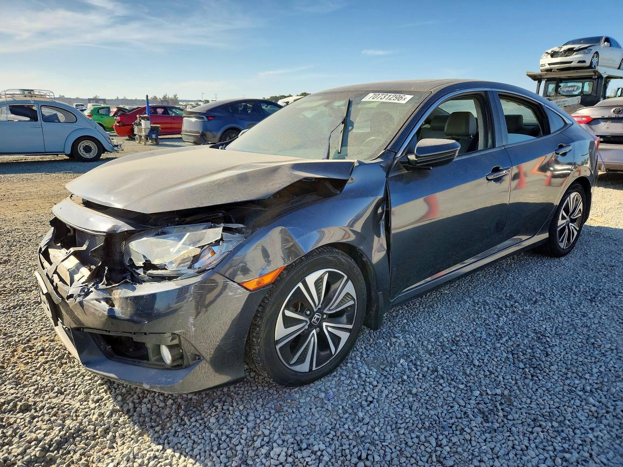 2016 HONDA CIVIC EXL | 19XFC1F71GE017564 | UPCARS