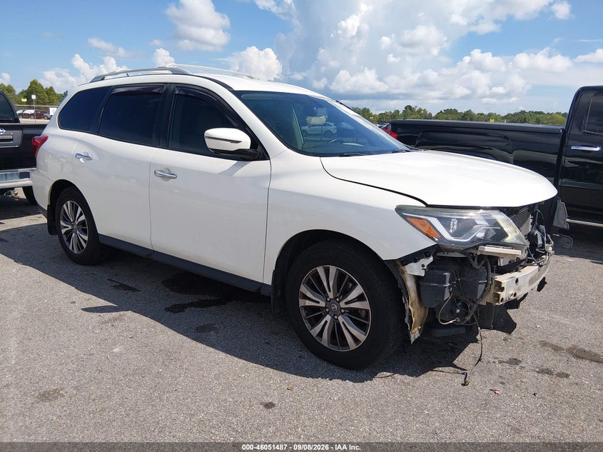 2017 NISSAN PATHFINDER SL | 5N1DR2MN2HC698271 | UPCARS