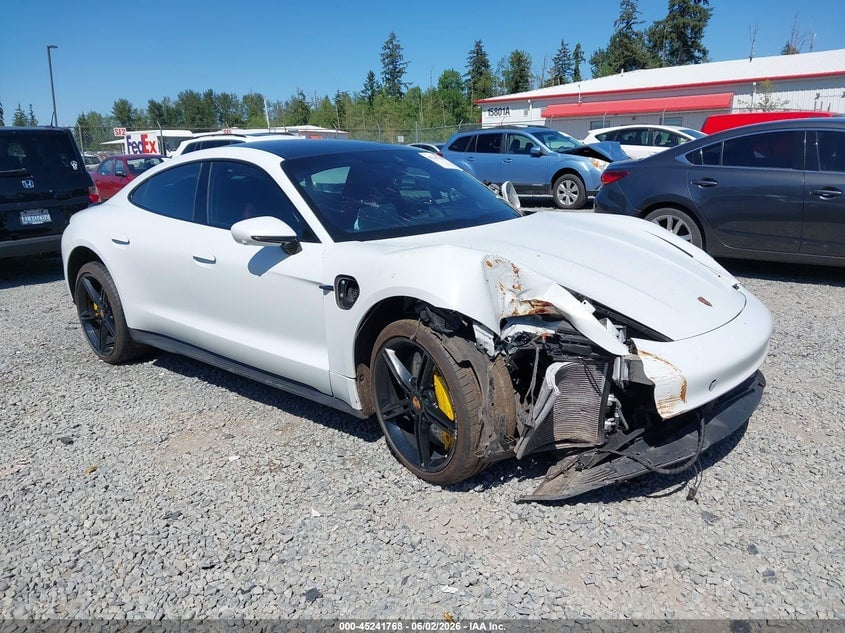 2021 PORSCHE TAYCAN TURBO | WP0AC2Y18MSA63798 | UPCARS