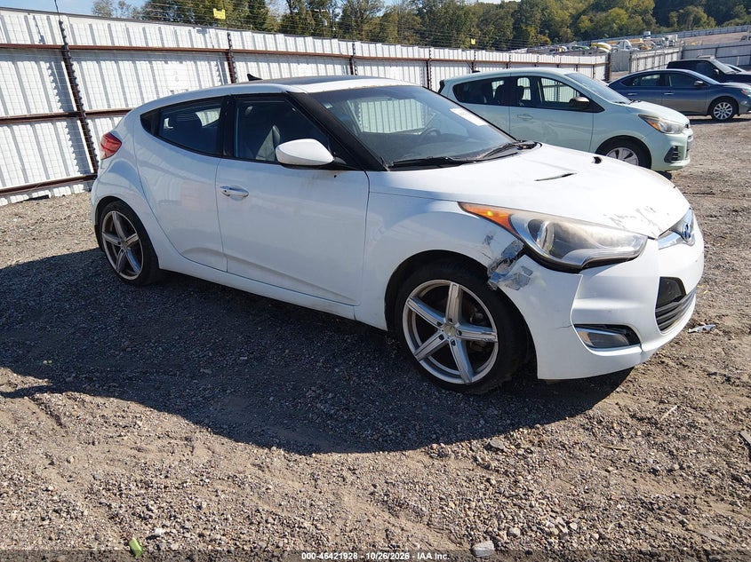 2013 HYUNDAI VELOSTER BASE W/BLACK | KMHTC6AD9DU105591 | UPCARS