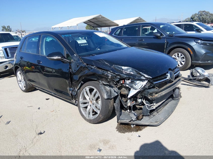 2015 VOLKSWAGEN GOLF TDI SEL 4-DOOR | 3VW2A7AU3FM060096 | UPCARS