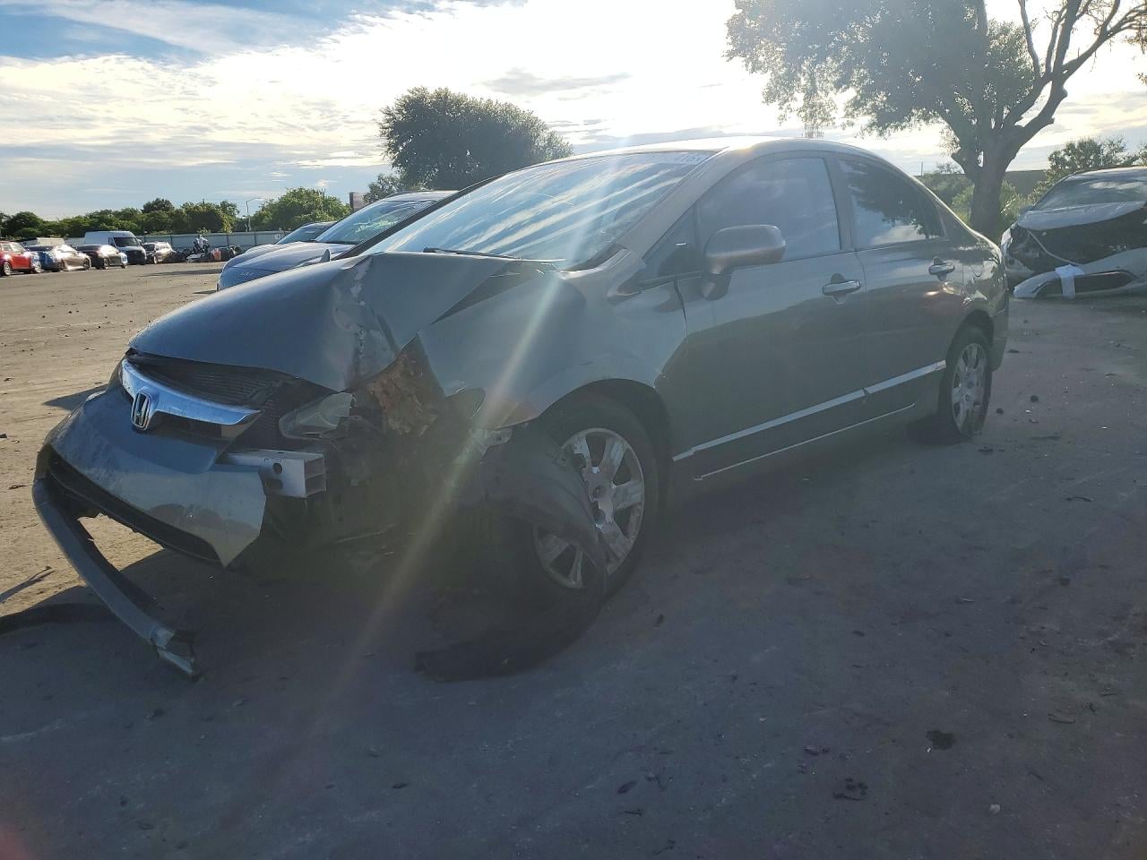 2008 HONDA CIVIC LX | 2HGFA165X8H323707 | UPCARS