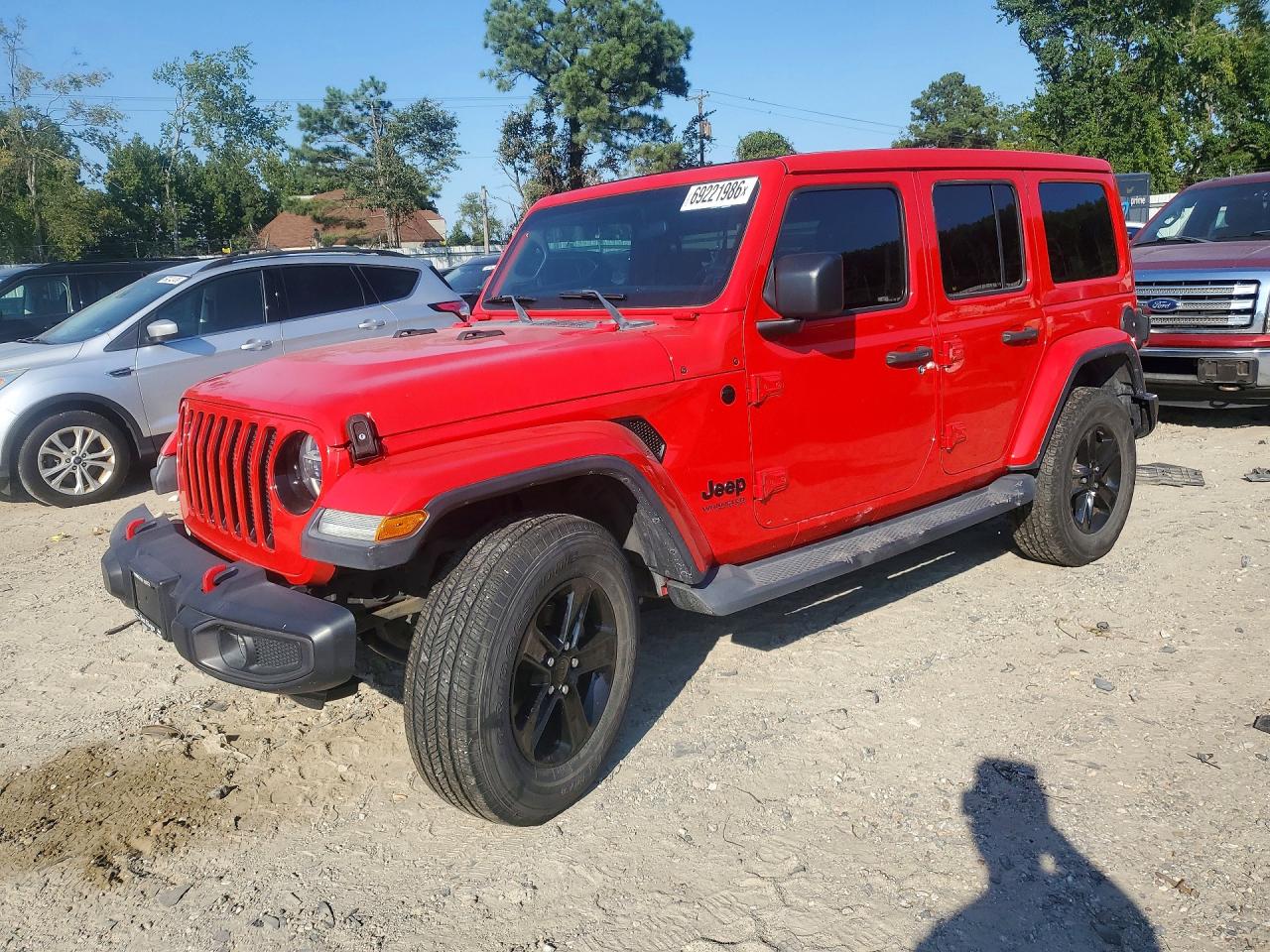 2020 JEEP WRANGLER SAHARA | 1C4HJXEG9LW261160 | UPCARS
