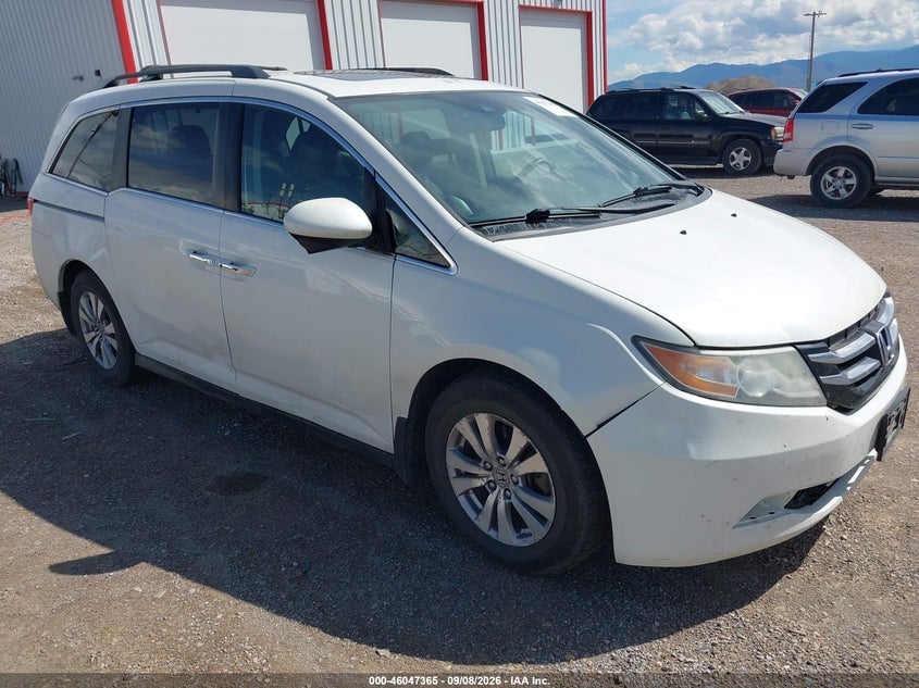 2014 HONDA ODYSSEY EX-L | 5FNRL5H66EB129003 | UPCARS