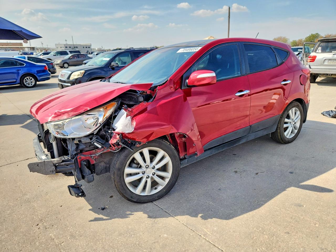 2013 HYUNDAI TUCSON LIMITED | KM8JU3AC9DU653133 | UPCARS