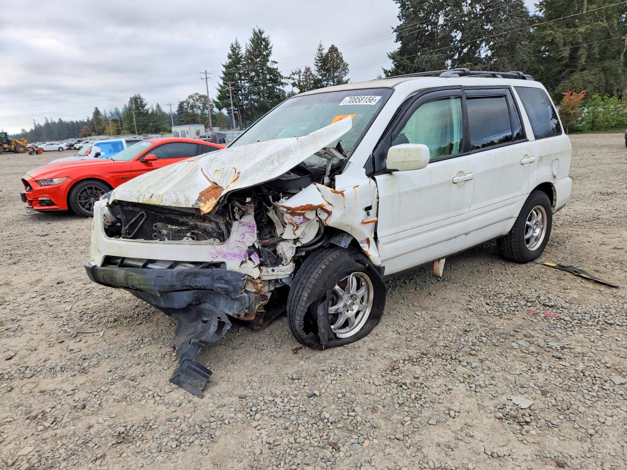 2008 HONDA PILOT VP | 5FNYF18268B014303 | UPCARS