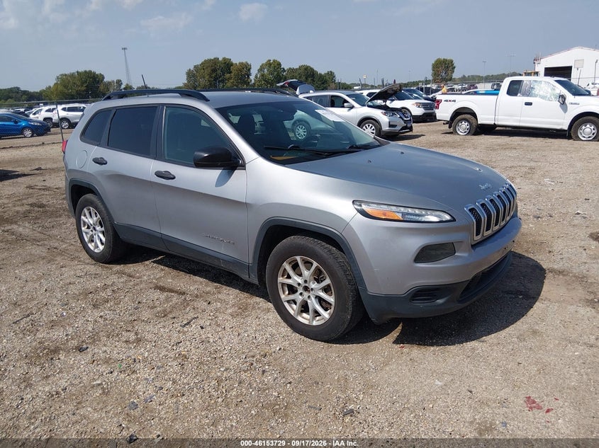 2016 JEEP CHEROKEE SPORT | 1C4PJMAB1GW290095 | UPCARS