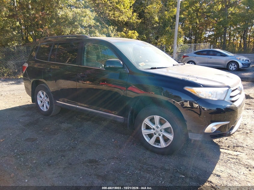 2012 TOYOTA HIGHLANDER BASE V6 | 5TDBK3EH4CS163805 | UPCARS