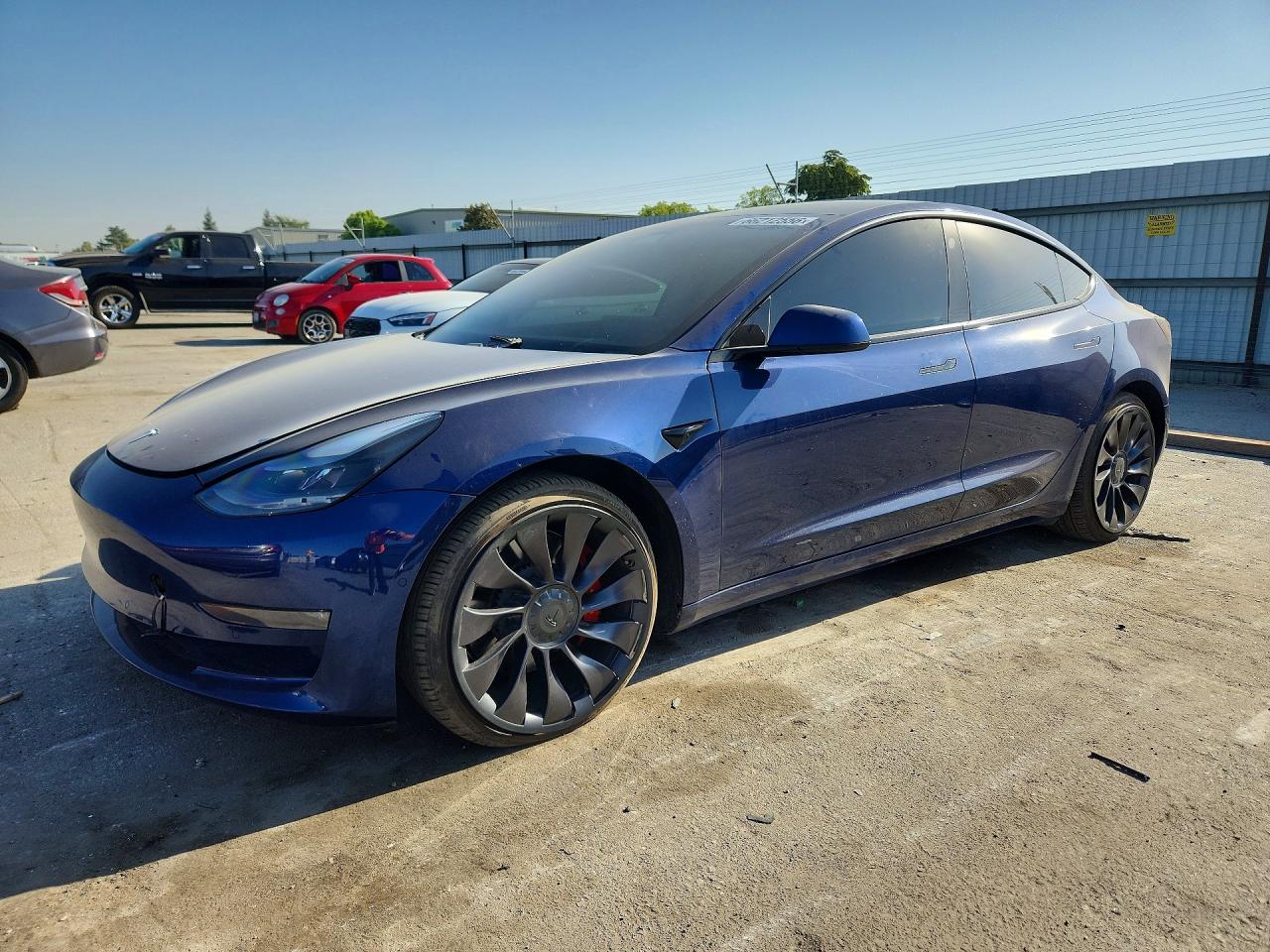 2021 TESLA MODEL 3 | 5YJ3E1EC9MF077481 | UPCARS