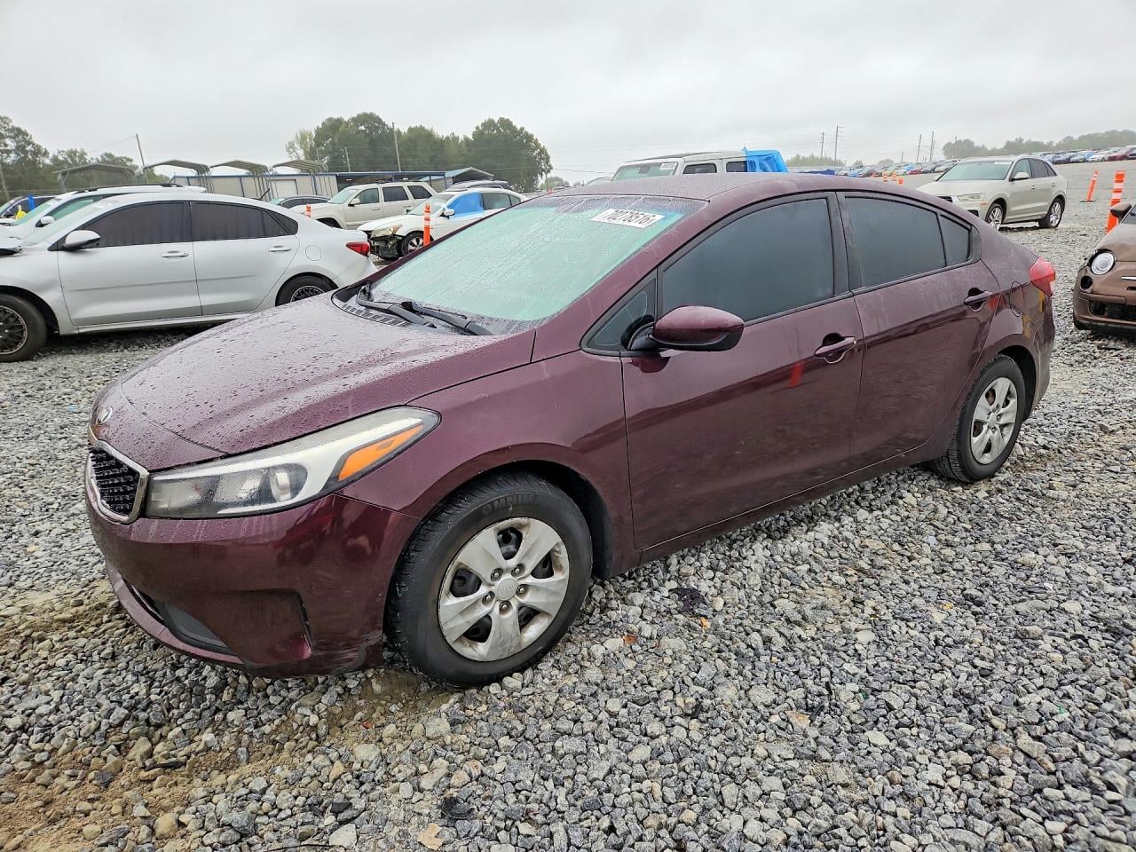 2017 KIA FORTE LX | 3KPFK4A7XHE048308 | UPCARS