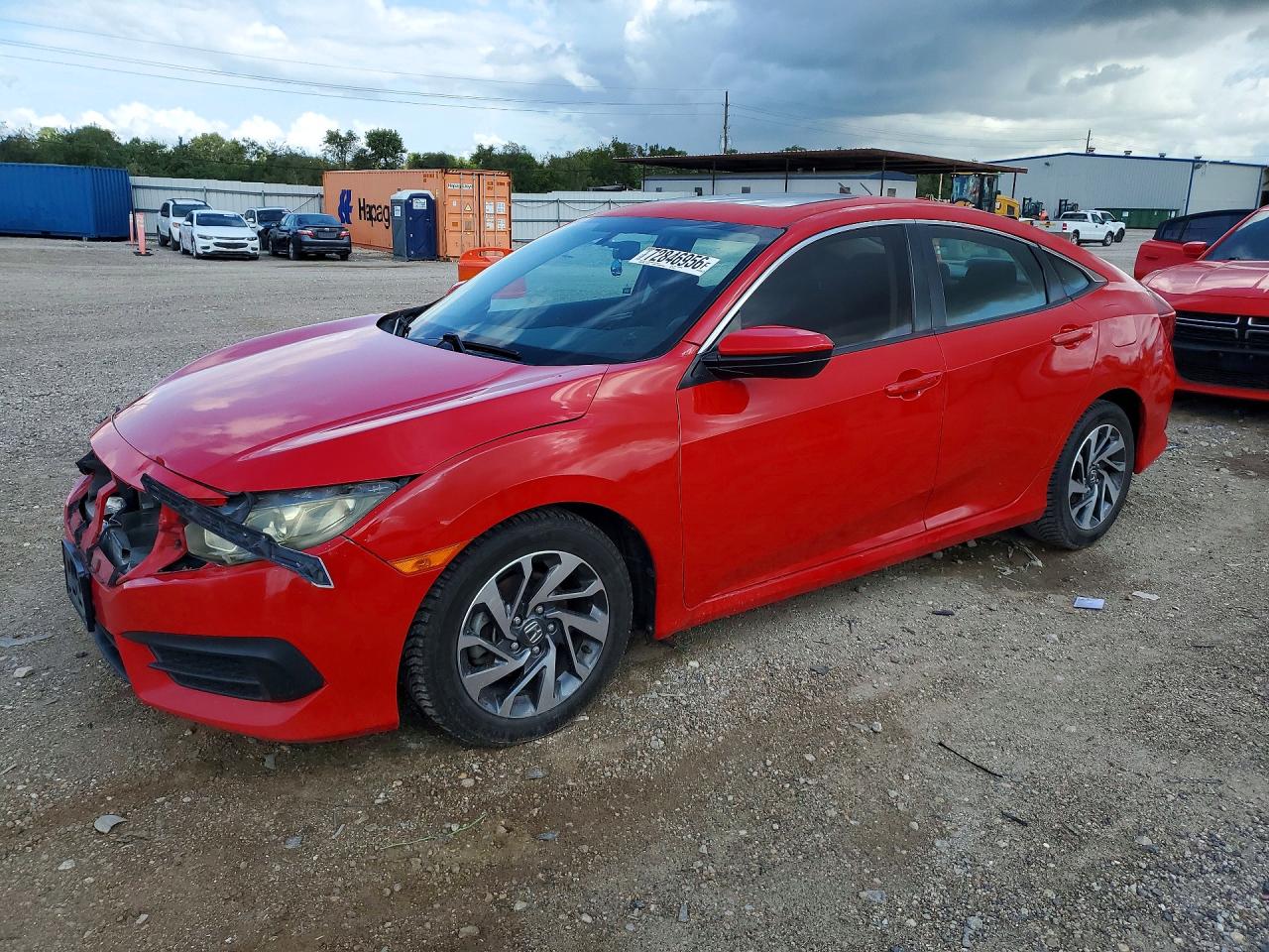 2017 HONDA CIVIC LX | 2HGFC2F77JH551171 | UPCARS