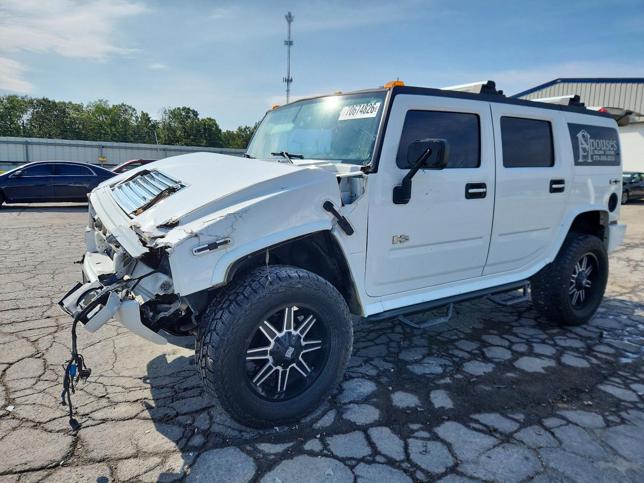 2003 HUMMER H2 | 5GRGN23U43H145833 | UPCARS