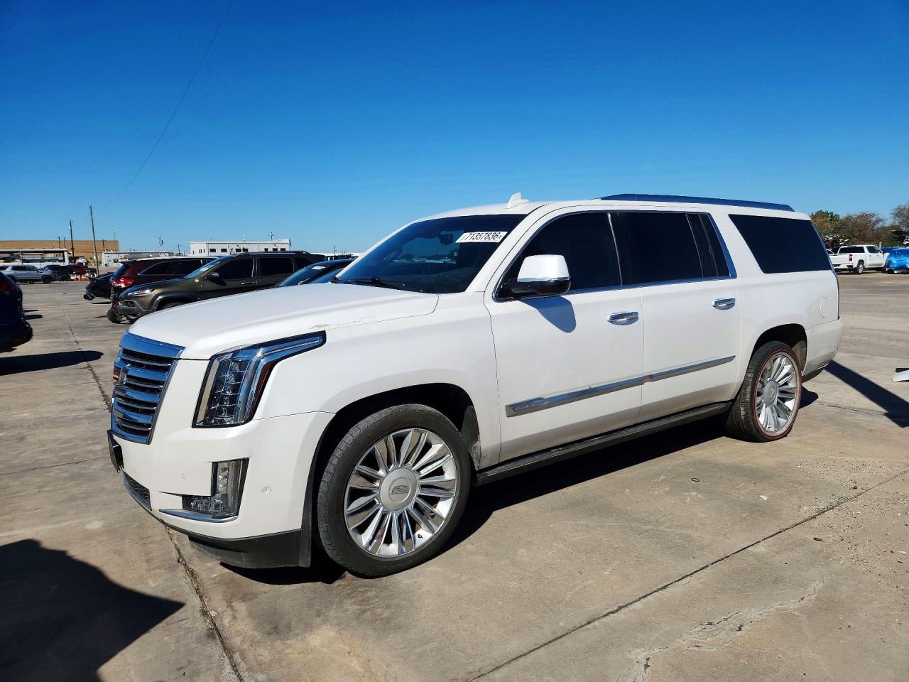 2019 CADILLAC ESCALAD ESV PLATINUM | 1GYS4KKJ8KR176625 | UPCARS