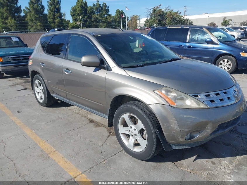 2003 NISSAN MURANO SL | JN8AZ08T83W122782 | UPCARS