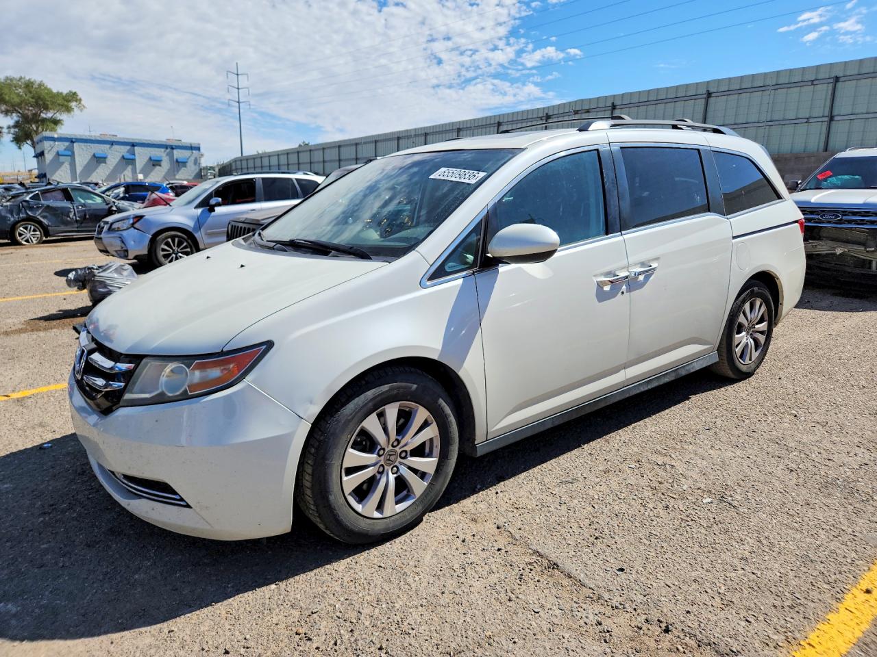 2015 HONDA ODYSSEY EXL | 5FNRL5H66FB053042 | UPCARS