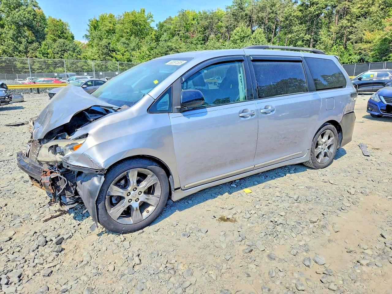2012 TOYOTA SIENNA CE | 5TDXK3DC8CS183065 | UPCARS