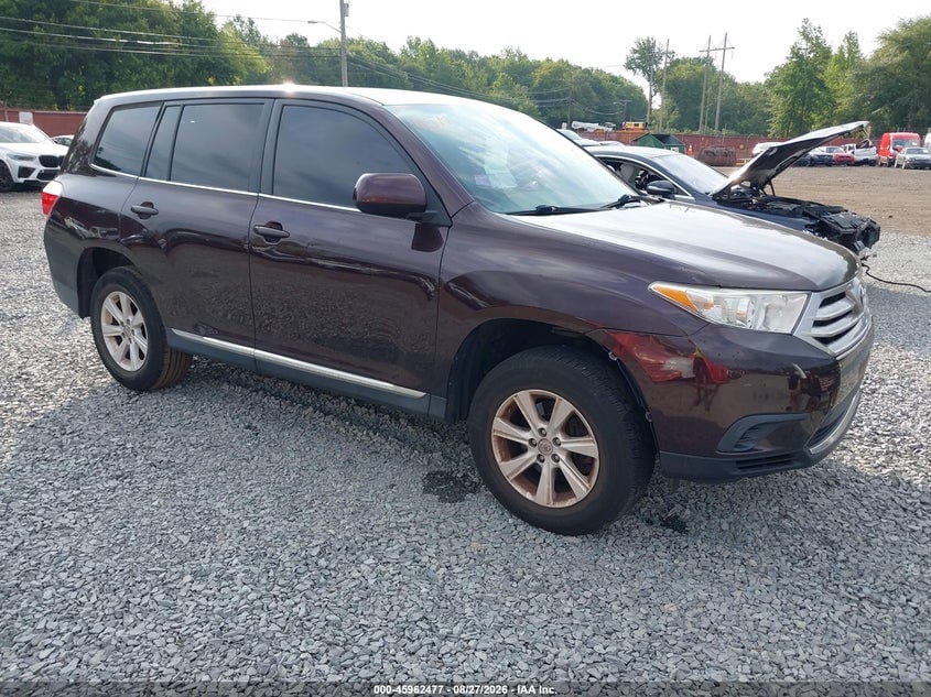 2013 TOYOTA HIGHLANDER | 5TDZA3EH4DS031226 | UPCARS