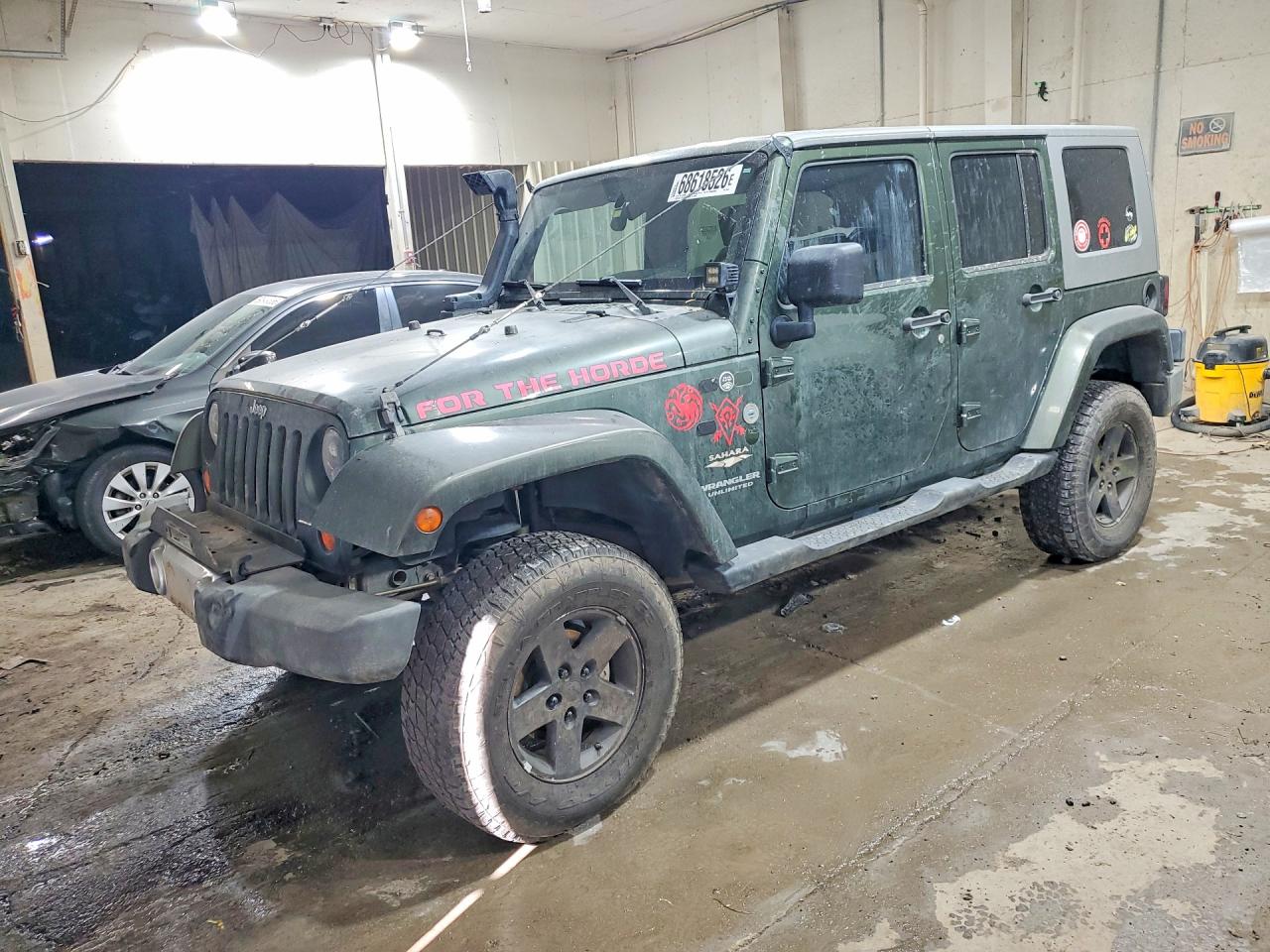 2008 JEEP WRANGLER SAHARA | 1J8GA59168L512496 | UPCARS