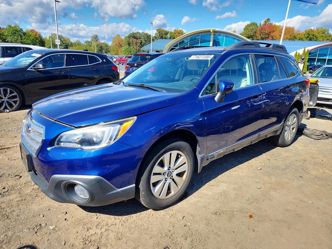 2017 SUBARU OUTBACK 2.5I PREMIUM | 4S4BSAFC9H3436636 | UPCARS