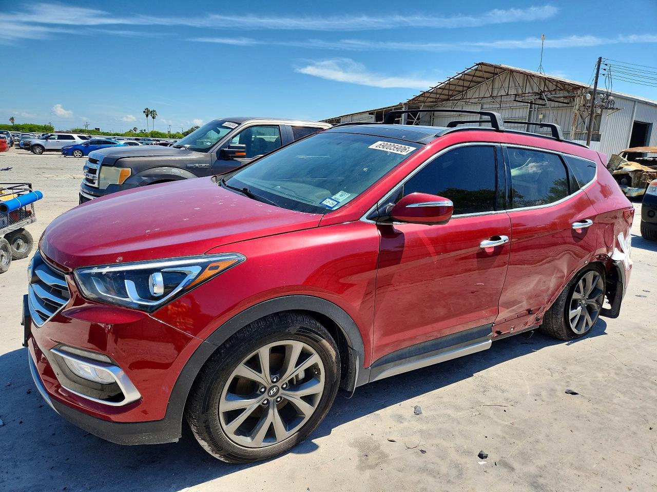2018 HYUNDAI SANTA FE 2.0T ULTIMATE | 5XYZW4LA3JG543761 | UPCARS