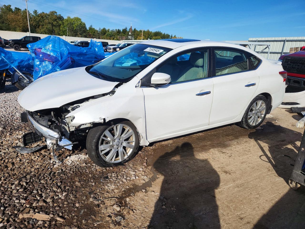 2013 NISSAN SENTRA S | 3N1AB7AP7DL732107 | UPCARS