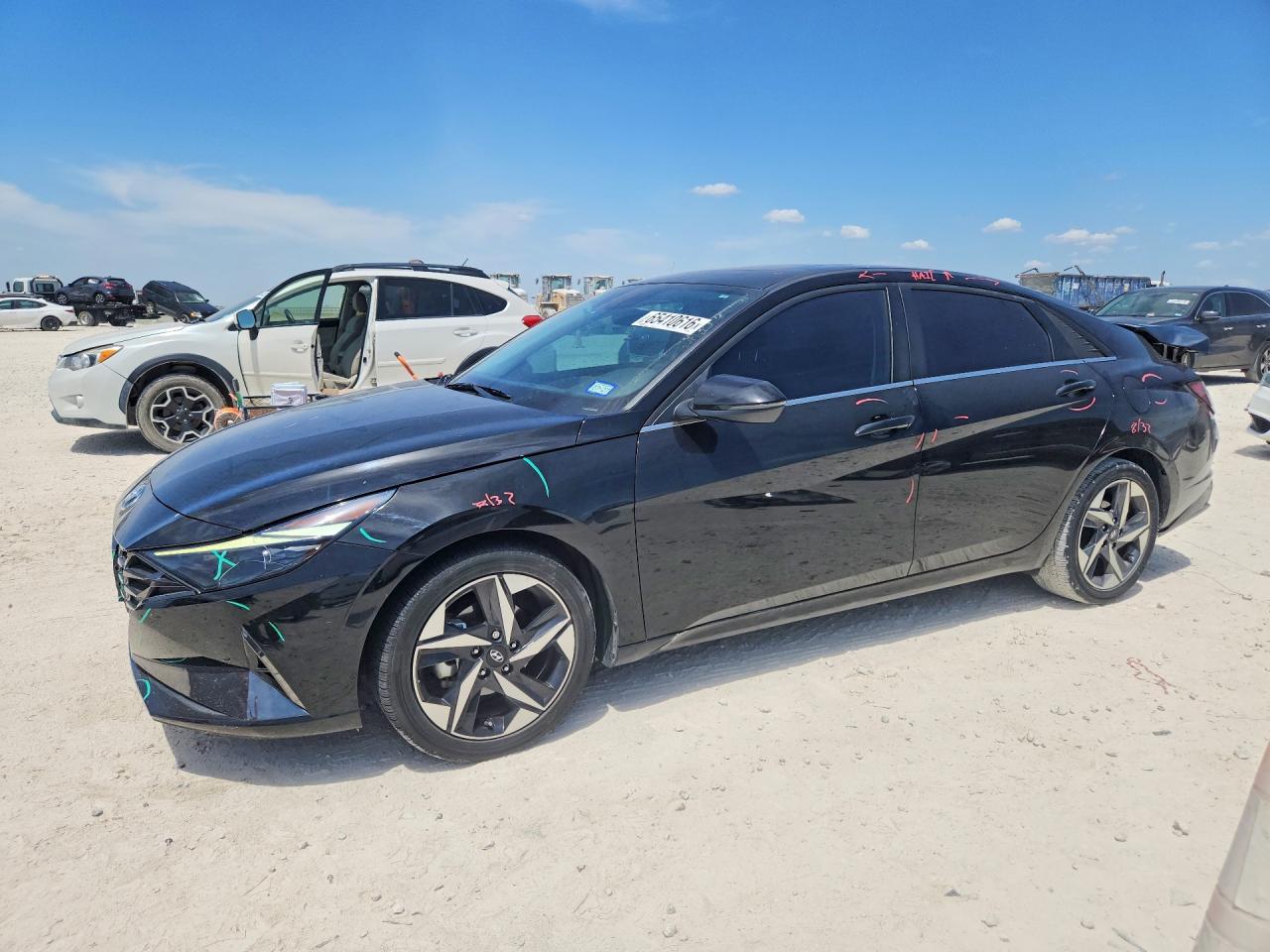 2022 HYUNDAI ELANTRA LIMITED | KMHLN4AJ3NU029887 | UPCARS