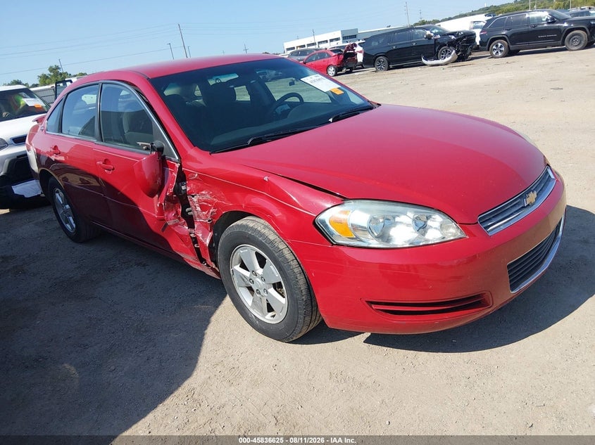 2008 CHEVROLET IMPALA LT | 2G1WT58N789155105 | UPCARS
