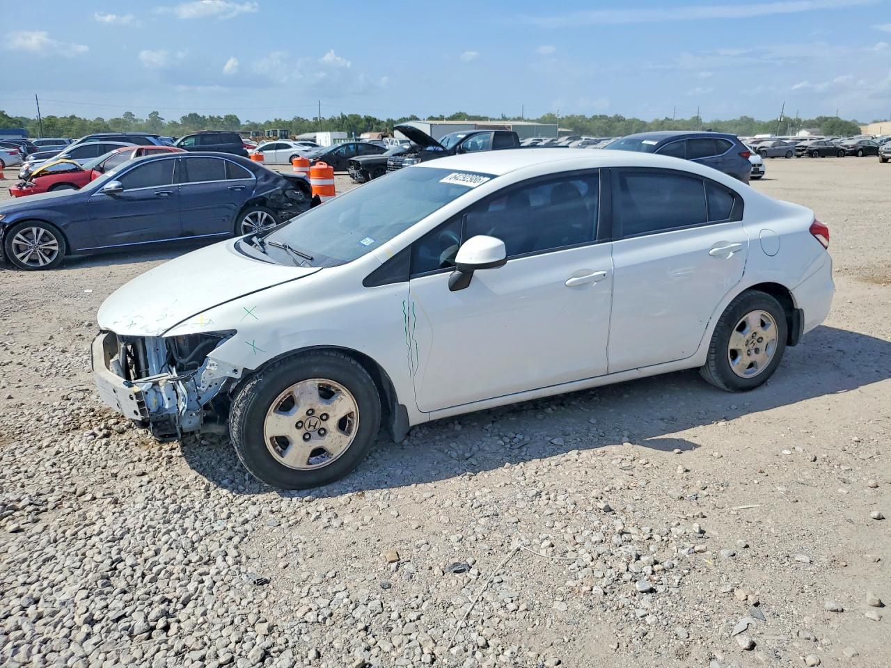 2013 HONDA CIVIC LX | 2HGFB2F59DH591385 | UPCARS