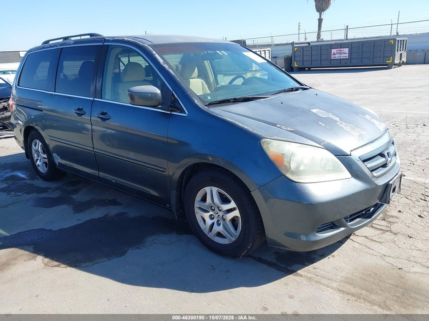 2005 HONDA ODYSSEY EX | 5FNRL384X5B006307 | UPCARS