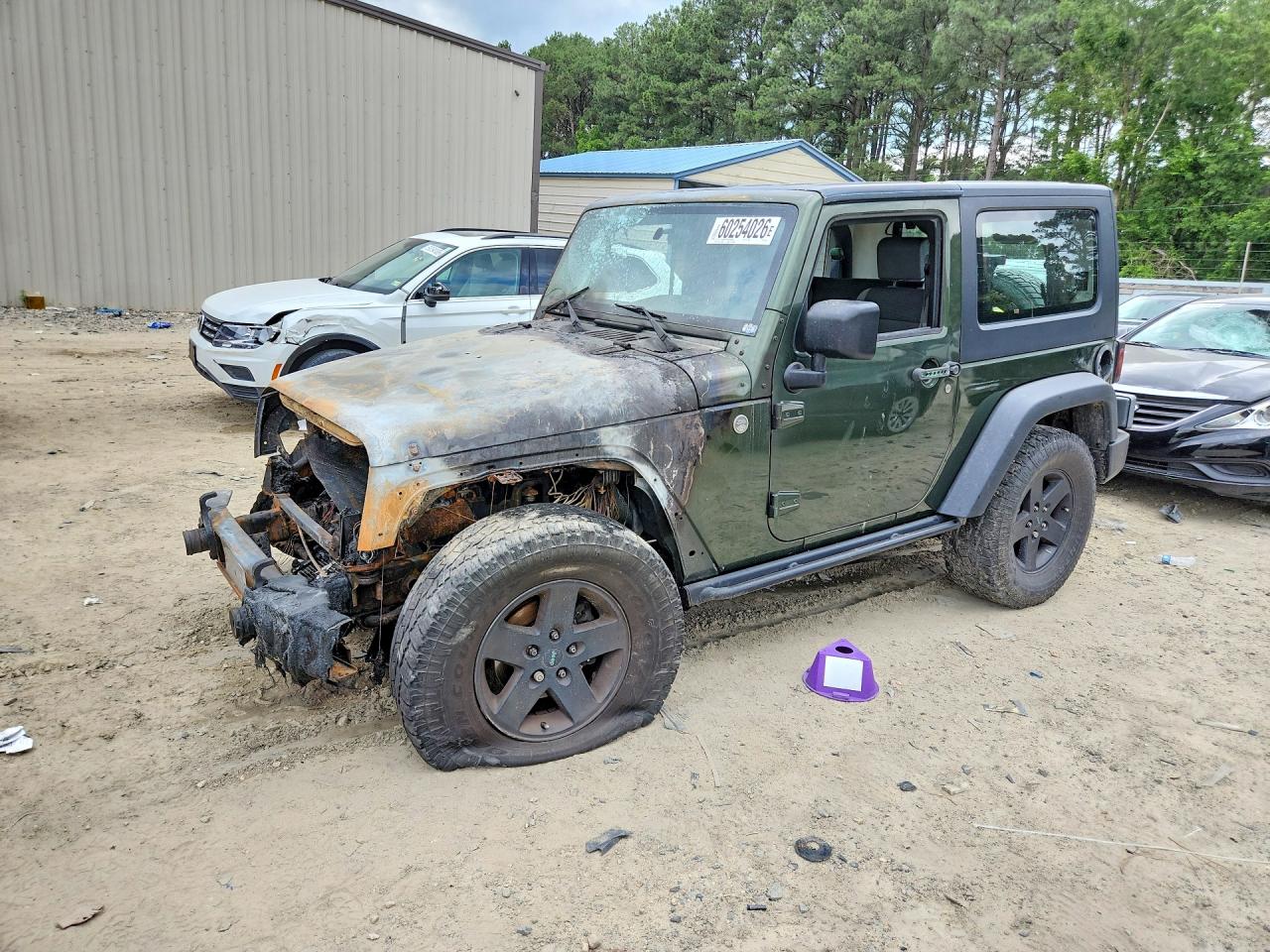 2007 JEEP WRANGLER X | 1J4FA24167L160554 | UPCARS