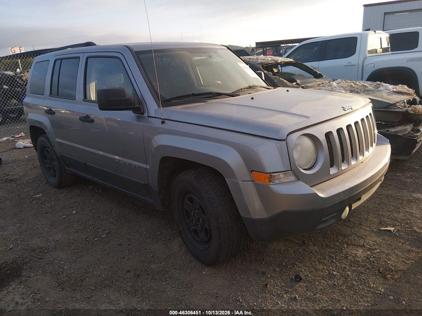 2014 JEEP PATRIOT SPORT | 1C4NJPBB6ED827706 | UPCARS