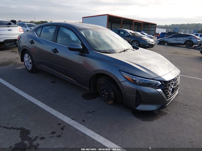 2025 NISSAN SENTRA S | 3N1AB8BVXSY421709 | UPCARS