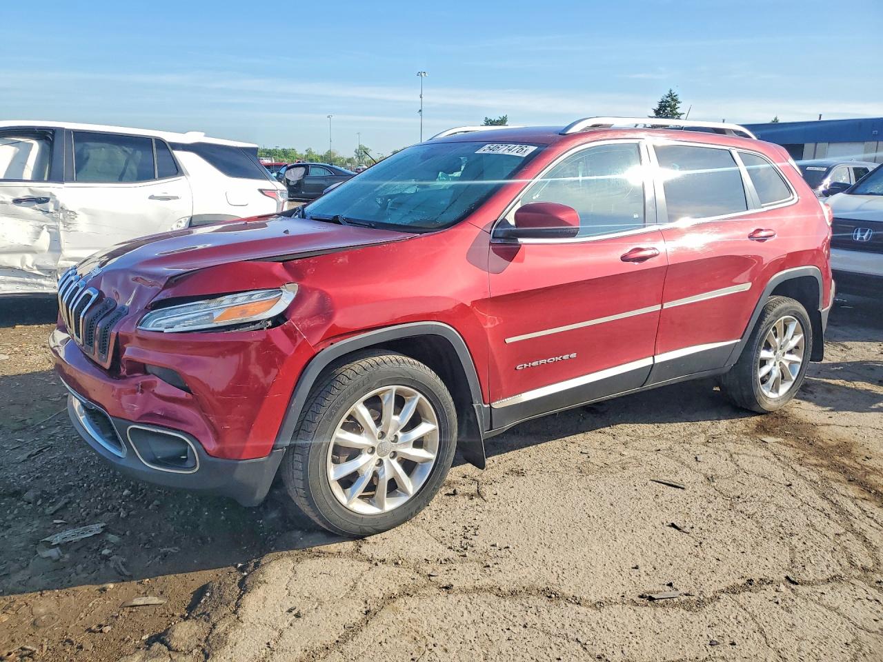 2014 JEEP CHEROKEE LIMITED | 1C4PJMDS3EW290608 | UPCARS