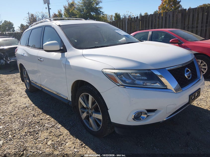 2013 NISSAN PATHFINDER PLATINUM | 5N1AR2MM8DC643277 | UPCARS