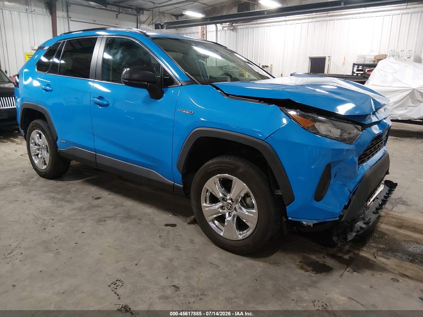 2021 TOYOTA RAV4 HYBRID LE | 4T3LWRFV5MU012679 | UPCARS