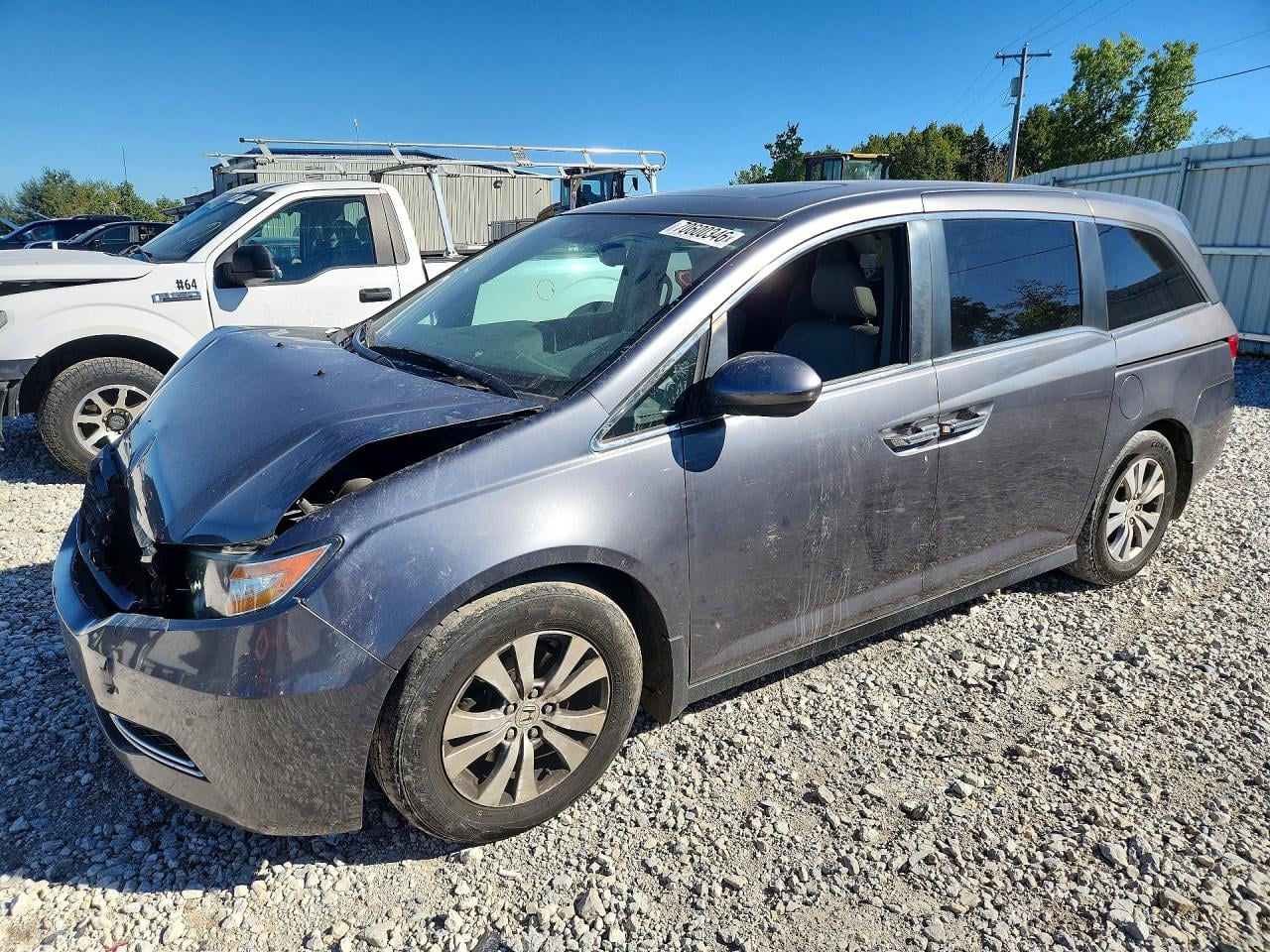 2016 HONDA ODYSSEY EXL | 5FNRL5H66GB137640 | UPCARS