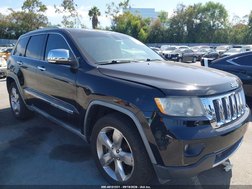 2011 JEEP GRAND CHEROKEE OVERLAND | 1J4RR6GT8BC649167 | UPCARS