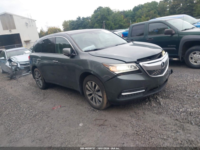 2014 ACURA MDX TECHNOLOGY PACKAGE | 5FRYD4H42EB031599 | UPCARS
